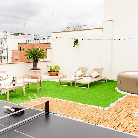 Apartment Apulialux Private 100mq Rooftop Oasis W Jacuzzi *