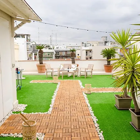 Apartment Apulialux Private 100mq Rooftop Oasis W Jacuzzi *
